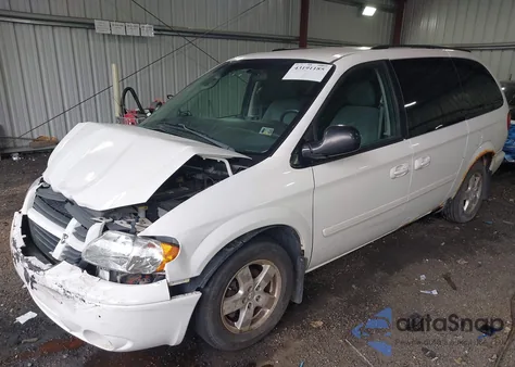 2007 Dodge Grand Caravan Sxt z USA, uszkodzony, nr VIN 2D4GP44L47R339403